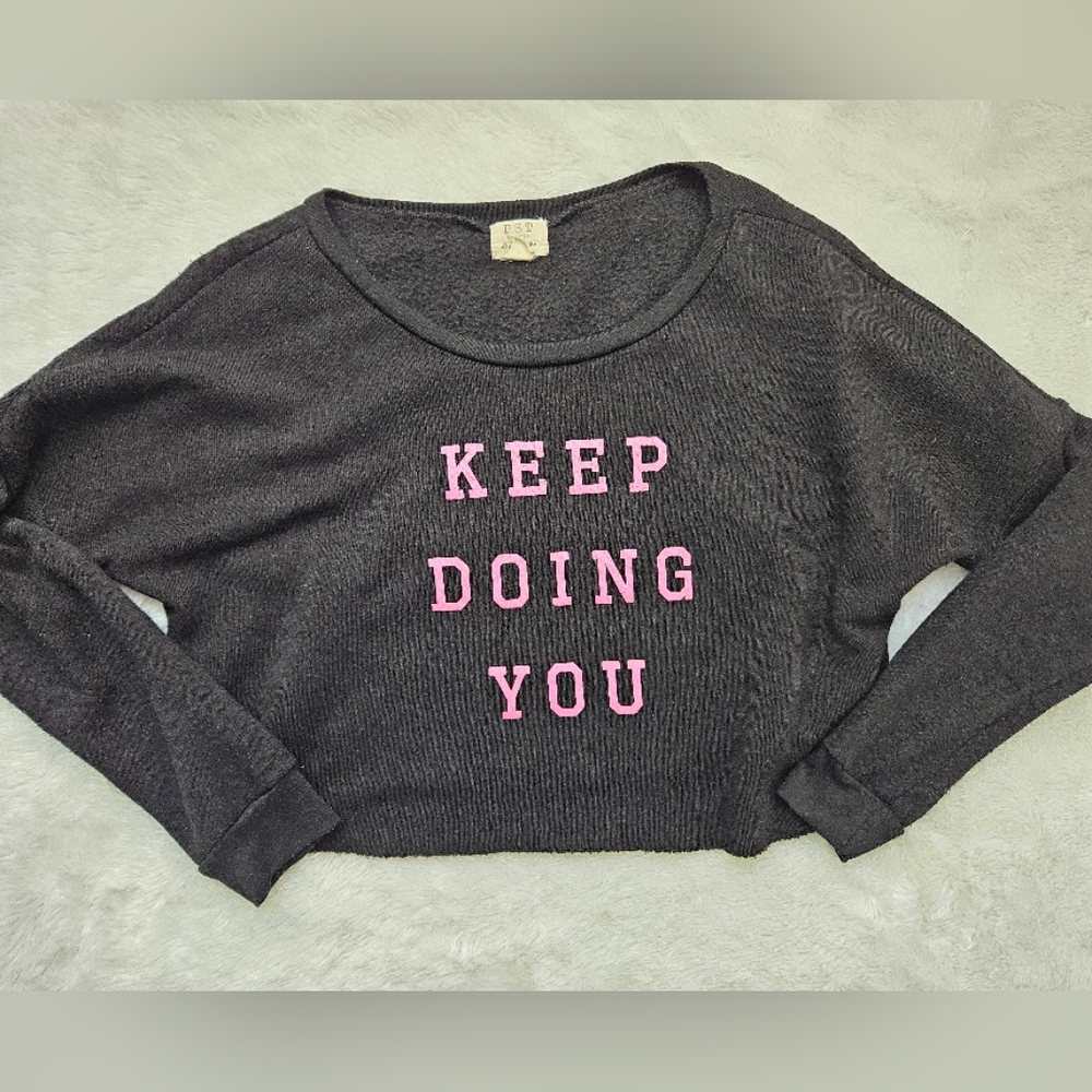 PST cropped pullover